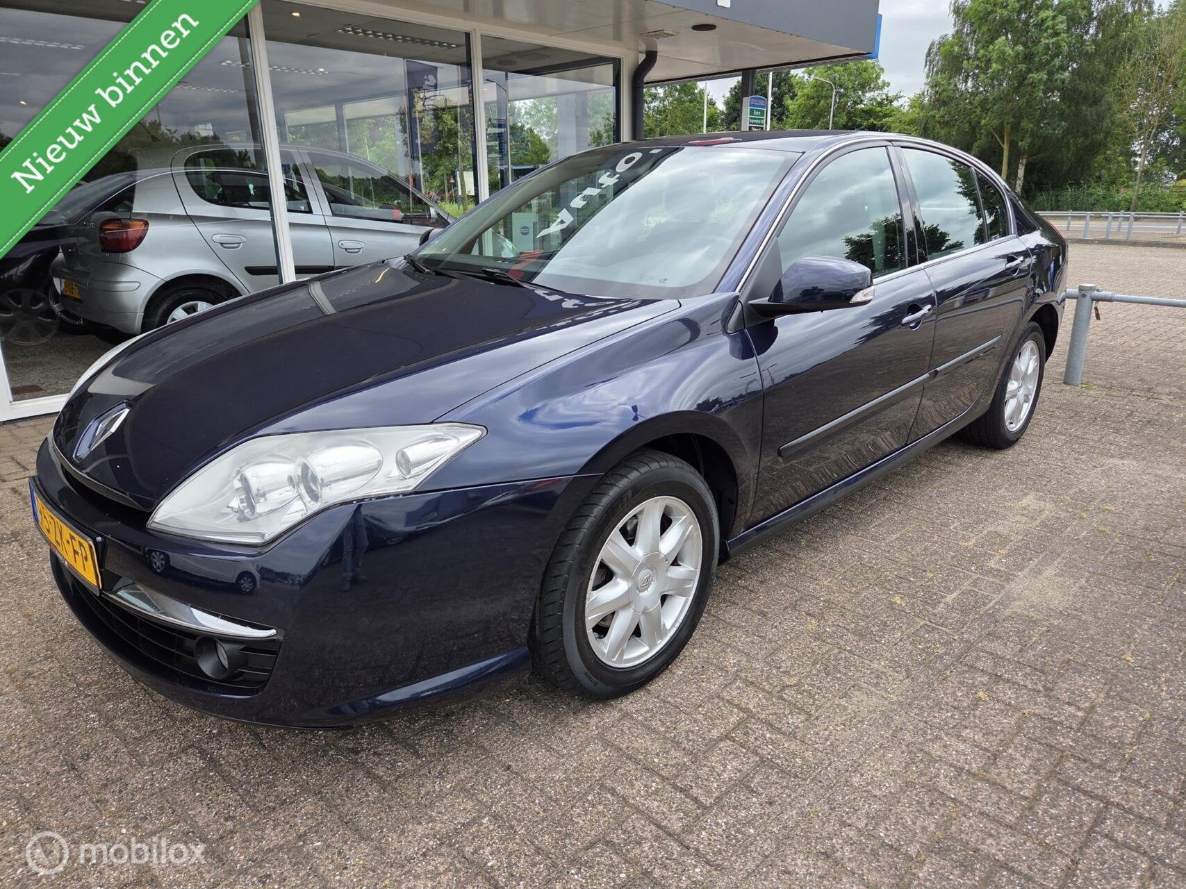 Renault Laguna 2.0 16V T Dynamique Automaat dealer onderhoud, Gebruikt, 4 cilinders, Blauw, Bedrijf