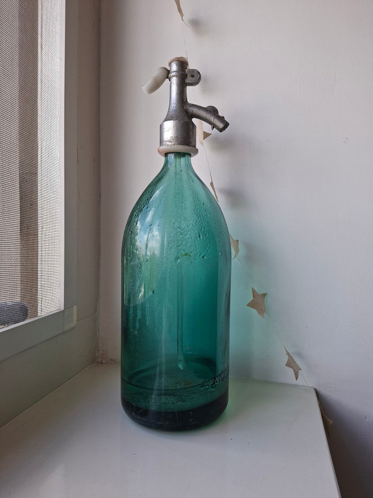 Franse spuitjes, oude Franse spuitfles, Glas, Ophalen of Verzenden