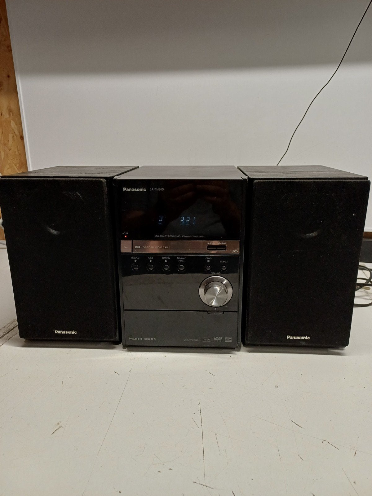 Panasonic SA-PM86D Microset - USB Digitale Audio Speler