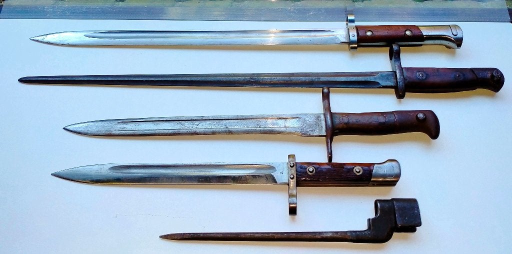 Antieke WW1 / WW2 Bajonet - 5 Bajonetten in 1Koop, Verzamelen, Militaria | Tweede Wereldoorlog, Ophalen of Verzenden, Landmacht
