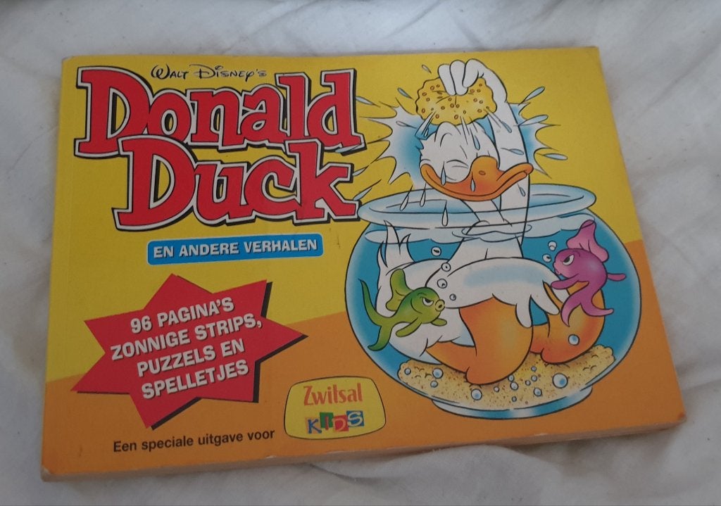 Donald Duck speciale uitgave Zwitsal. Zie foto, Eén stripboek, Ophalen of Verzenden, Gelezen