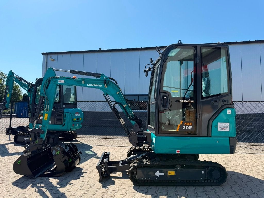 Sunward SWE20F | Nieuw Model | Direct Leverbaar | 2 tonner, Ophalen of Verzenden, Graafmachine