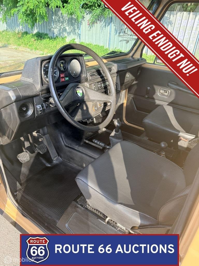 Mercedes-Benz 230 G | 1983 | Route 66 Auctions, Overige carrosserieën, Zwart, Mercedes-Benz, Bedrijf