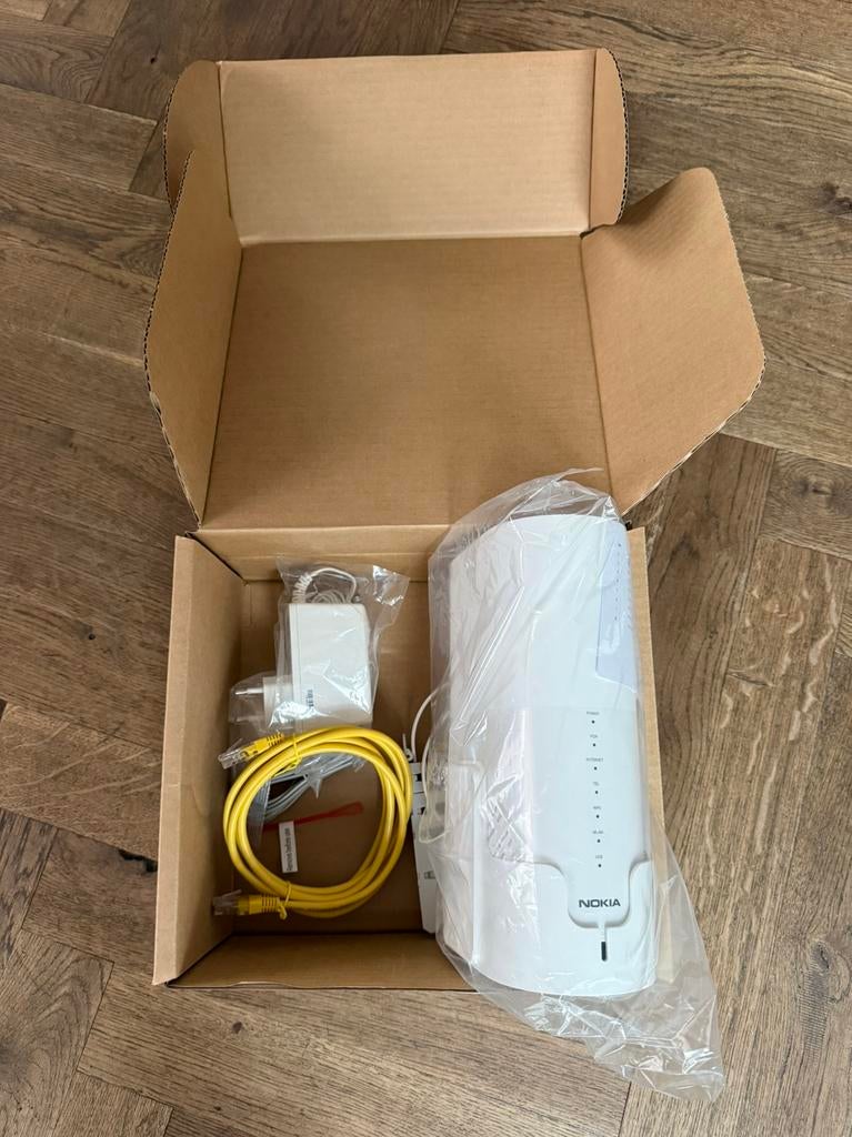 Nokia router modem nieuw in doos, Computers en Software, Routers en Modems, Ophalen of Verzenden, Nieuw