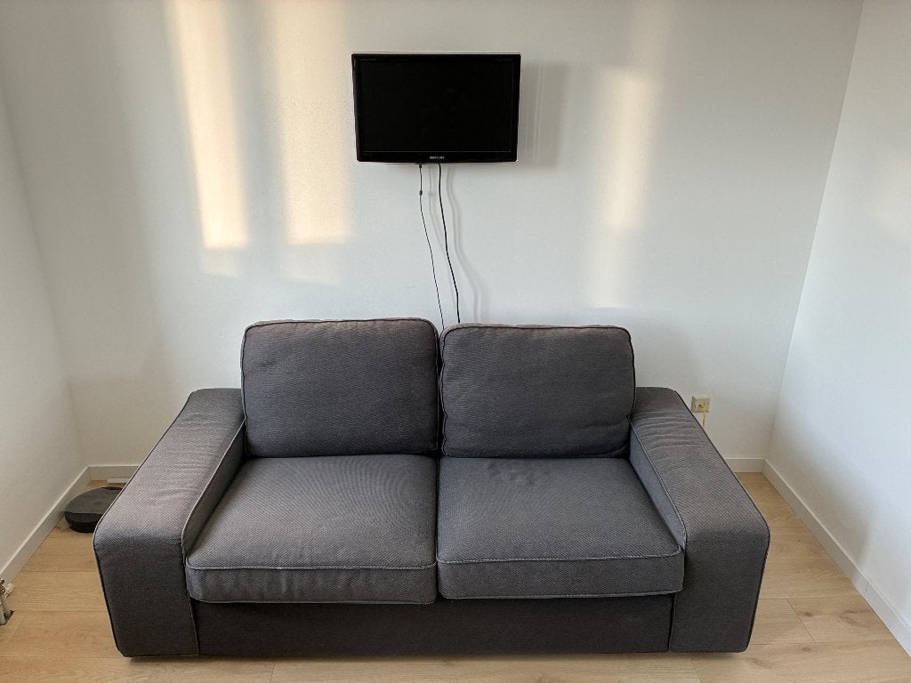 IKEA Kivik 2-zitsbank - Grijs, Ophalen, Gebruikt, 150 tot 200 cm, Tweepersoons