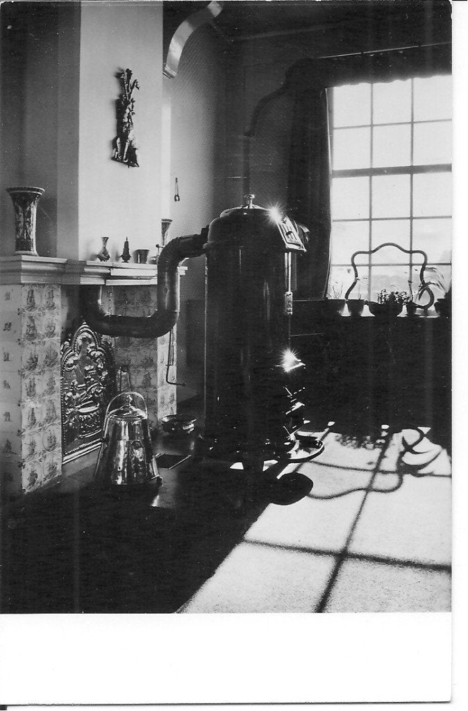 Zaanse Schans Interieur Woning  Oude Kachel / Raam  Zaandam., Verzamelen, Ophalen of Verzenden, 1960 tot 1980, Gelopen, Noord-Holland