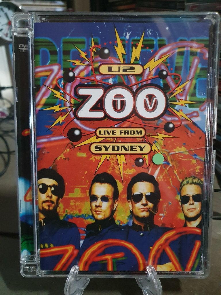 U2 - Zoo / Live from Sydney (DVD), Cd's en Dvd's, Alle leeftijden, Ophalen, Zo goed als nieuw