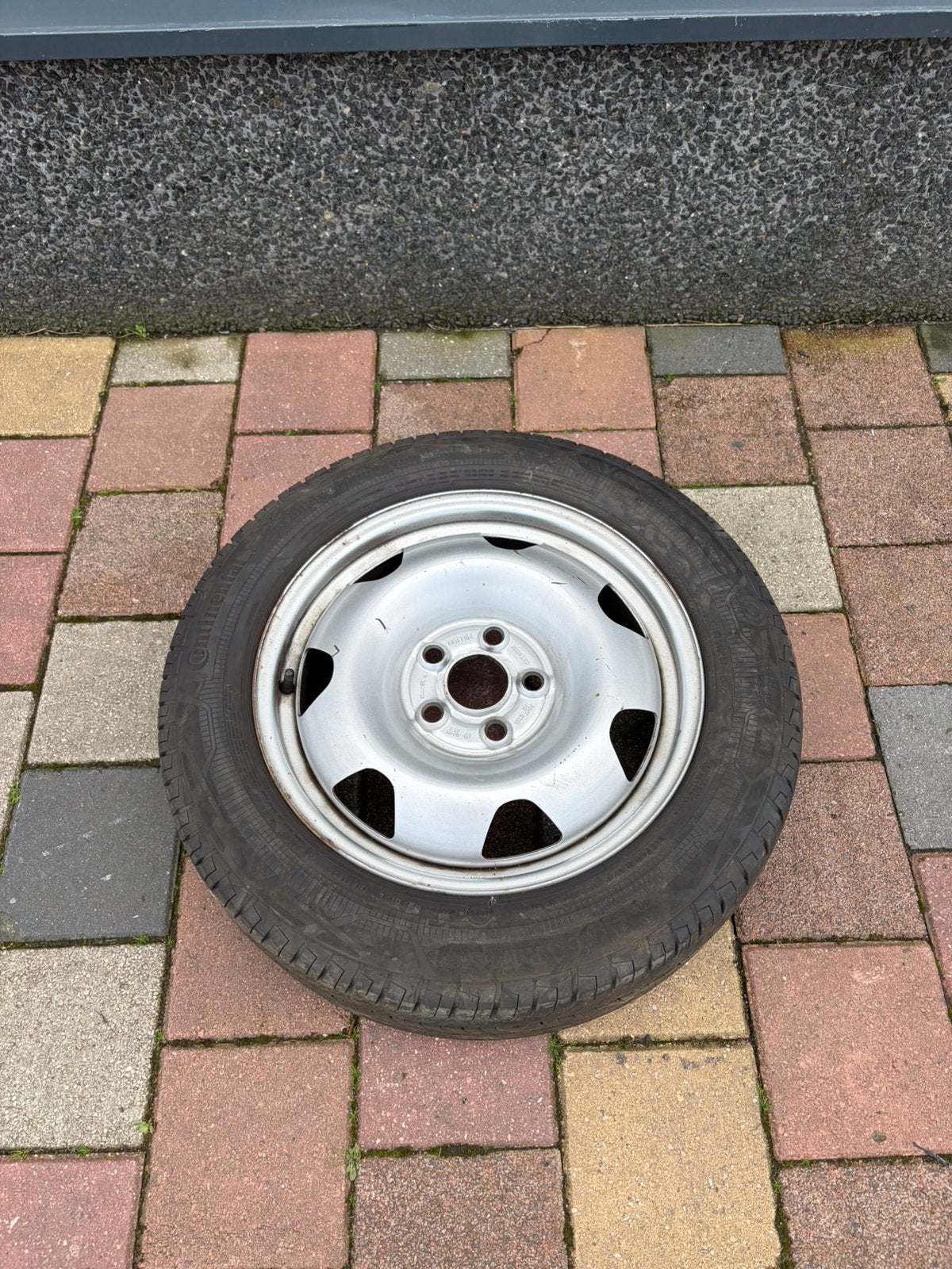 Vw Transporter T5 T6 Reservewiel Wiel Band Velg 215/60/17, Ophalen, Zo goed als nieuw