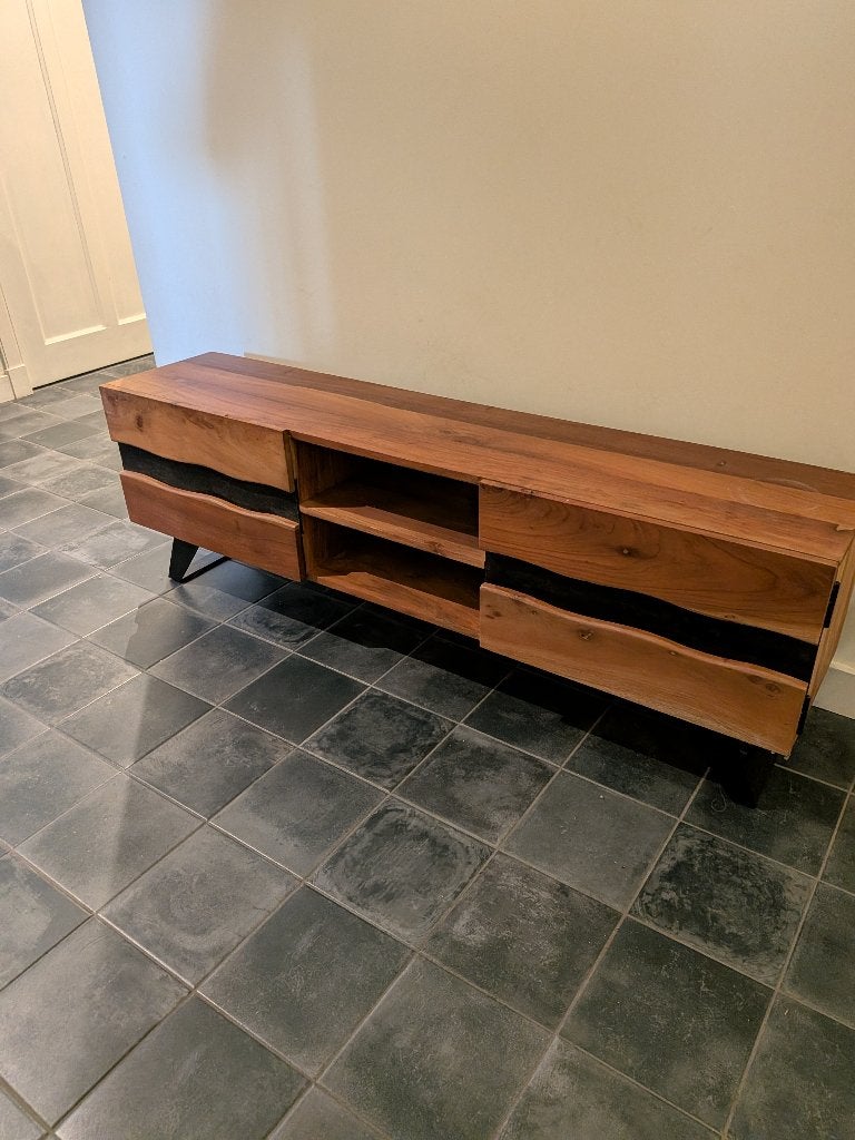 Tv kast / tv meubel, Ophalen, Gebruikt, 25 tot 50 cm, Minder dan 100 cm