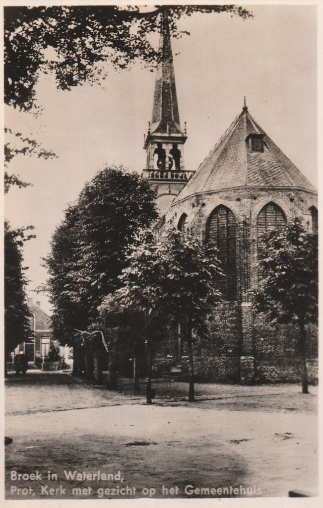 broek in waterland- prot. kerk, Ophalen of Verzenden, Noord-Holland