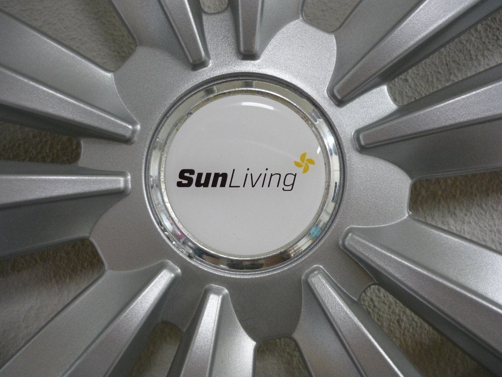 SunLiving doming naafstickers caravan en camper 3D, Epoxy, Verzenden, Nieuw, Overige typen