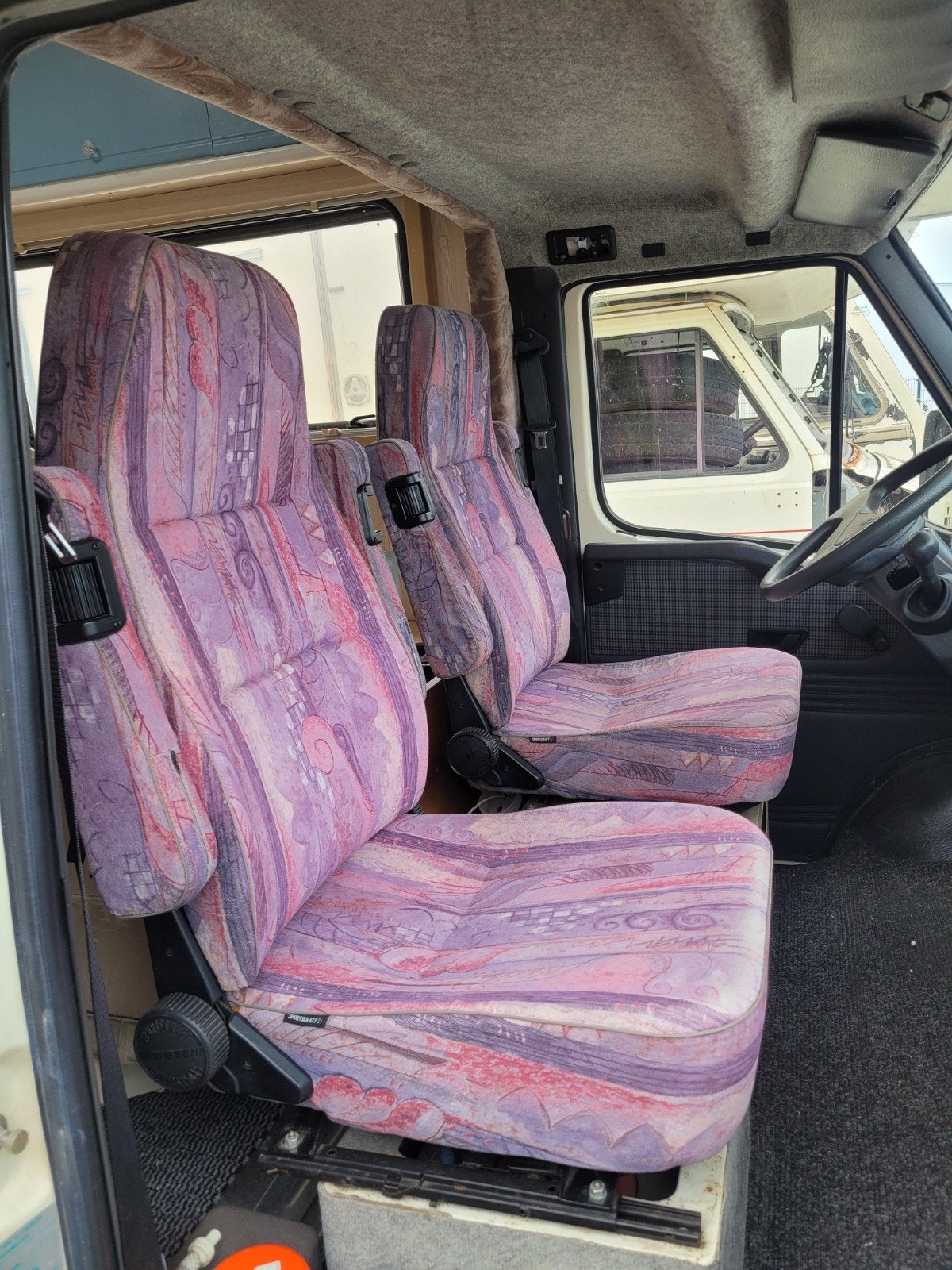 Set Sportscraft S1 Camper stoelen Roze / Paars Z.G.A.N., Ophalen, Zo goed als nieuw