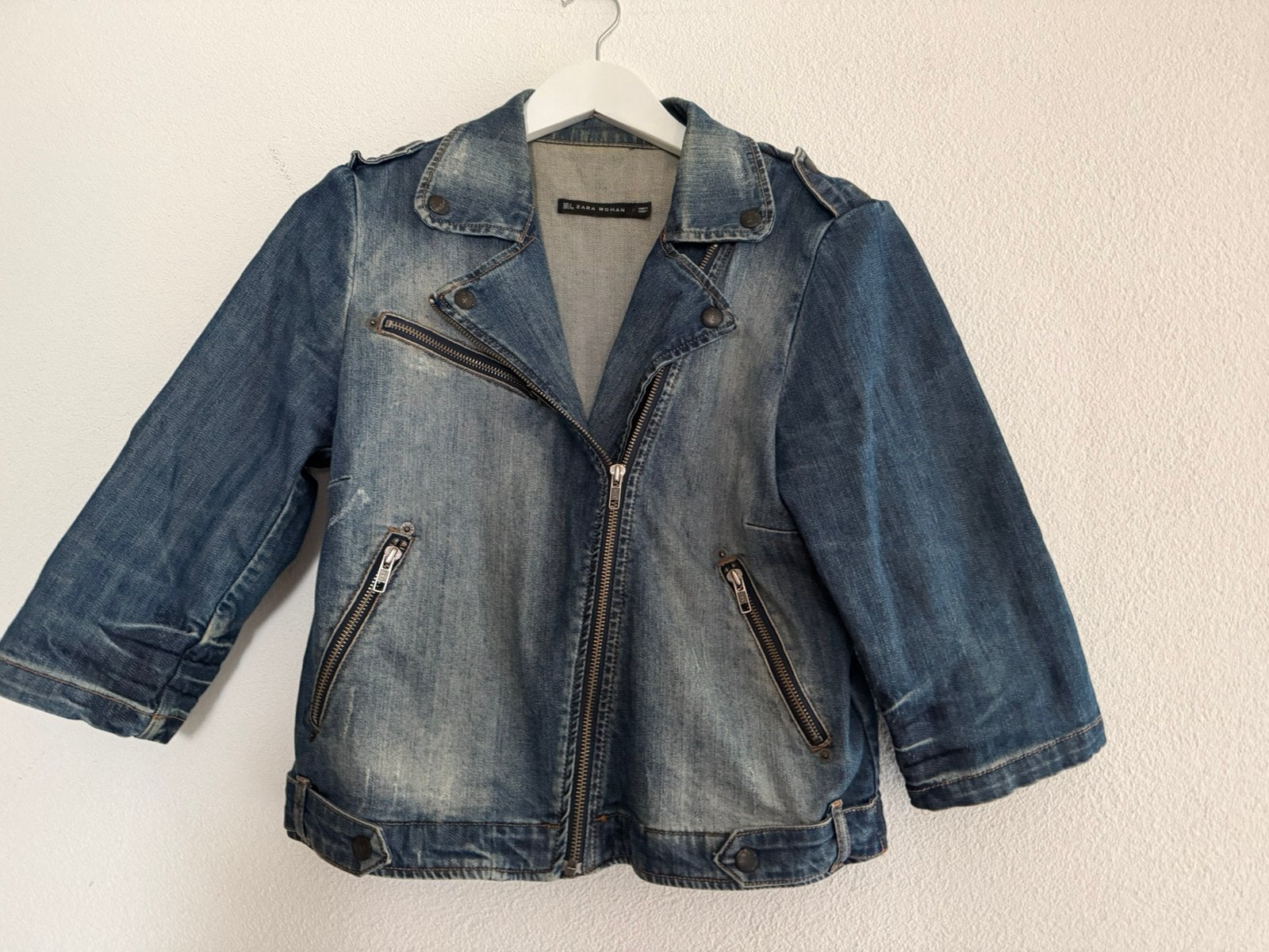 JEANS JASJE - MAAT L - ZARA, Blauw, Maat 42/44 (L), Ophalen of Verzenden, Zo goed als nieuw