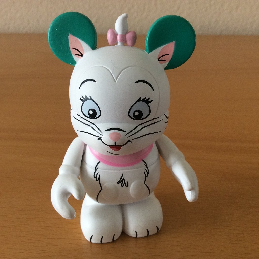 Disney Vinylmation serie 1  Marie (aristocats), Verzamelen, Disney, Ophalen of Verzenden, Overige figuren, Zo goed als nieuw, Beeldje of Figuurtje