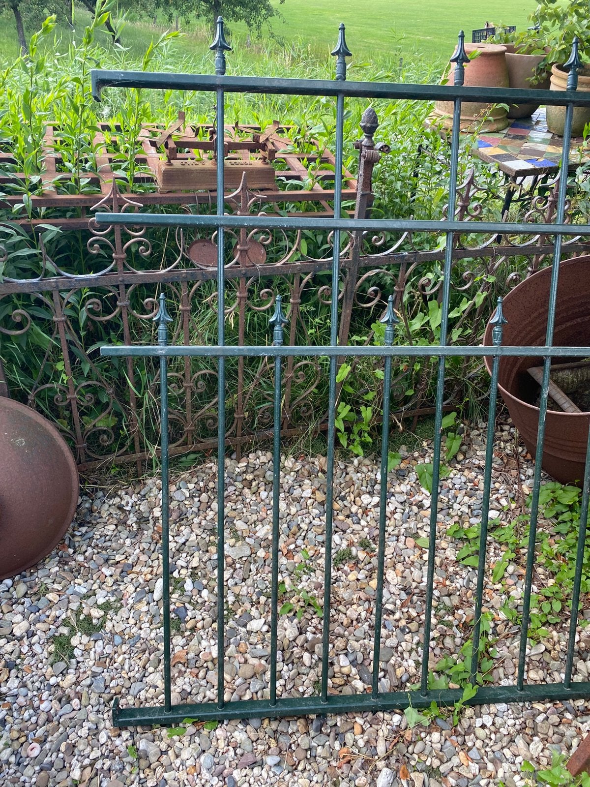 Sierhekwerk, Tuin en Terras, Ophalen, Gebruikt, 200 cm of meer, Draaipoort
