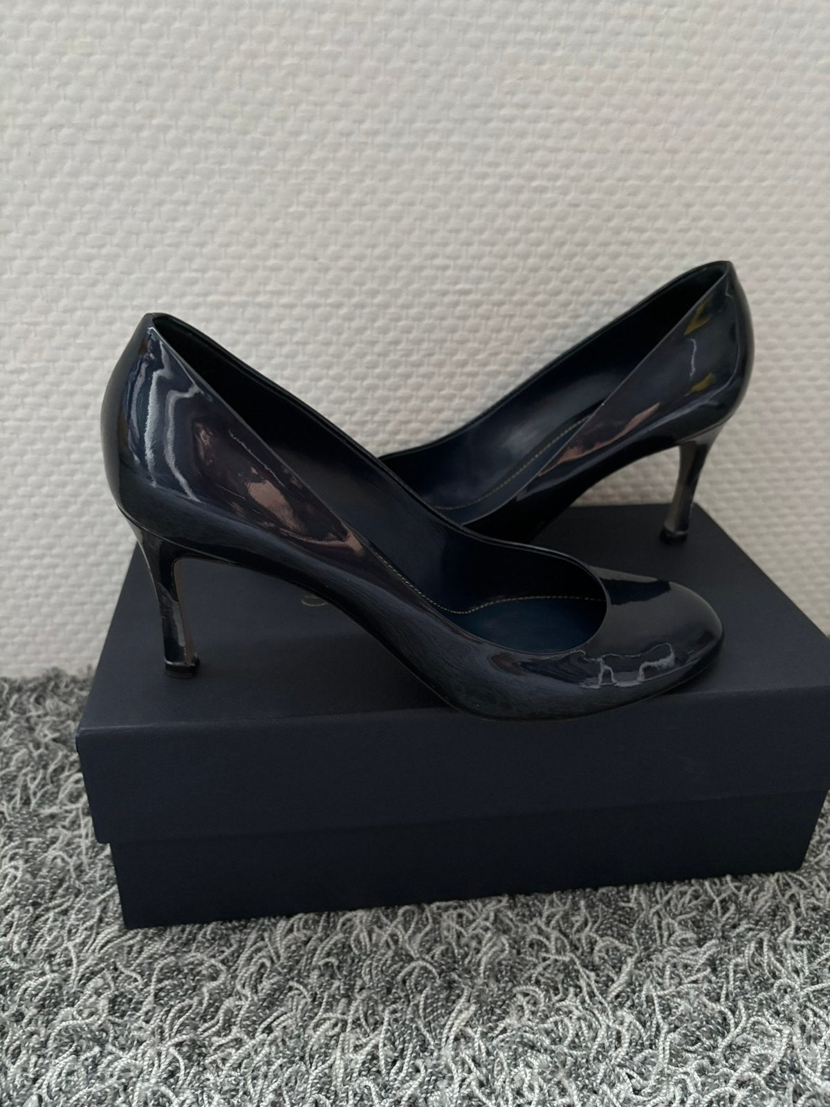 Sergio rossi blauwe lakleren pumps maat 38, Kleding | Dames, Pumps, Blauw, ., Ophalen of Verzenden