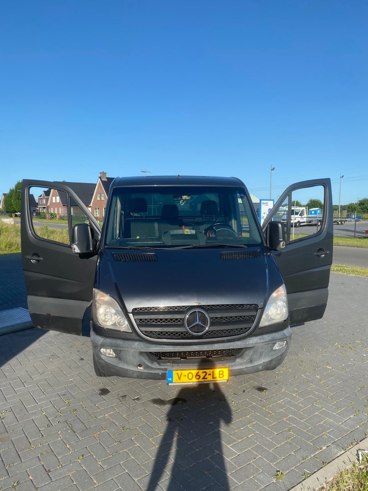 Mercedes oprijwagen, Auto's, Bestelauto's, Particulier, Te koop