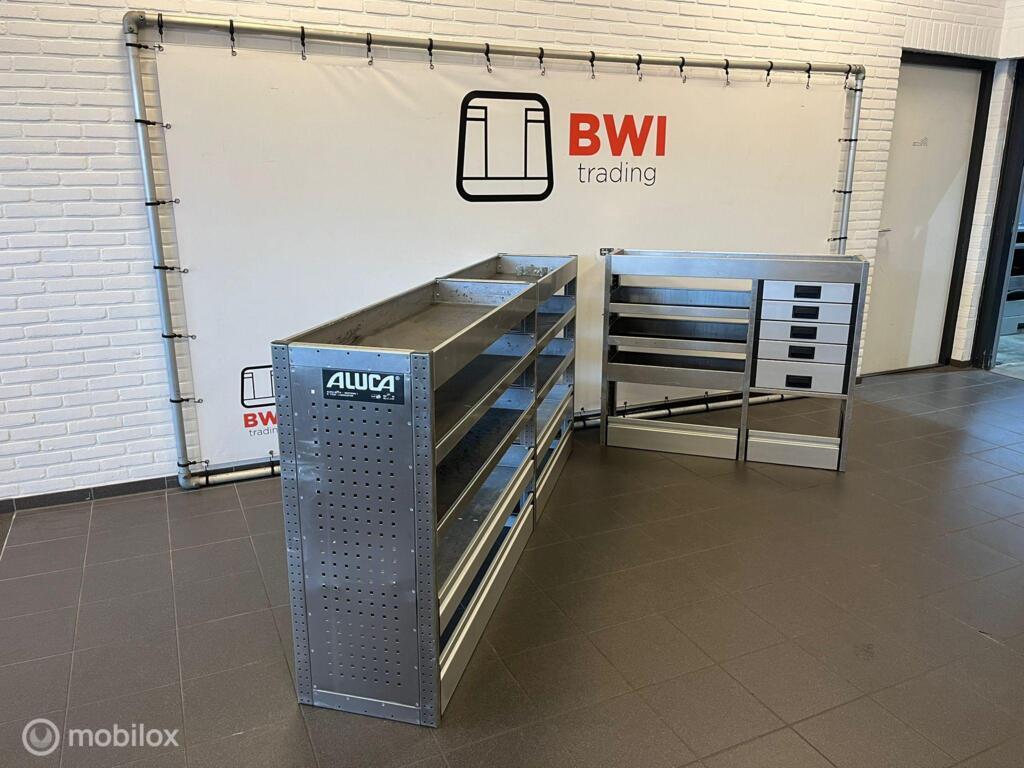 Aluca set bedrijfswageninrichting complete inrichting, Ophalen of Verzenden