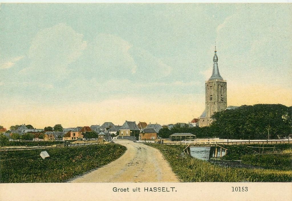 702-089-021 Hasselt Ov, Verzamelen, Verzenden, Voor 1920, Overijssel