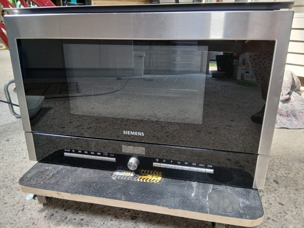 Siemens inbouw magnetron, Witgoed en Apparatuur, Ophalen, Inbouw, 45 tot 60 cm, Magnetron
