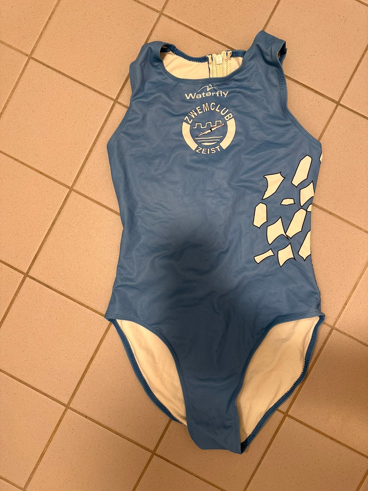 Waterpolo badpak     ZCZ - Zeist, Ophalen, Gedragen, Blauw, Badpak