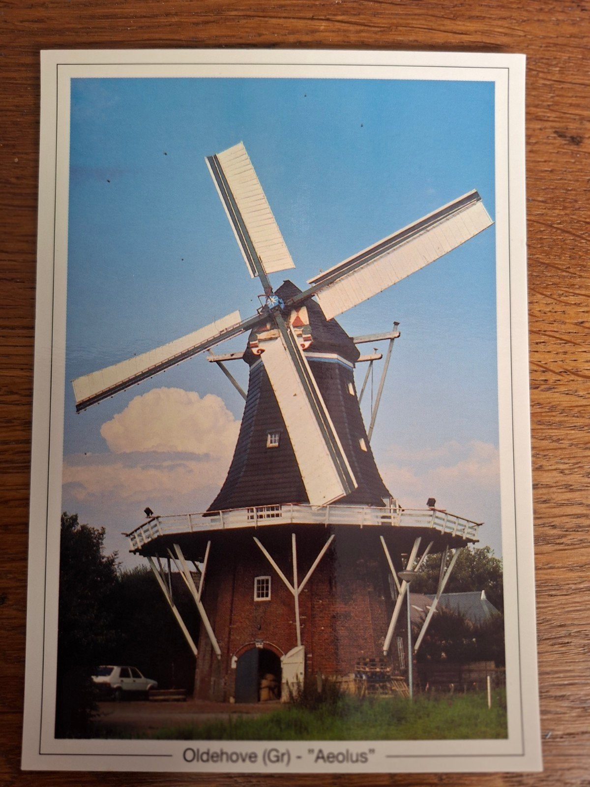 Ansichtkaart Korenmolen "AEOLUS" Oldehove (Gr), Verzamelen, Ophalen of Verzenden, 1980 tot heden, Ongelopen, Groningen