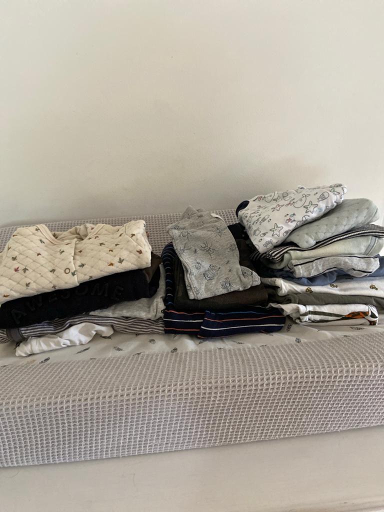 Kledingbundel baby maat 56/62, Sieraden, Tassen en Uiterlijk, Manchetknopen, Ophalen of Verzenden, Zo goed als nieuw, Overige materialen