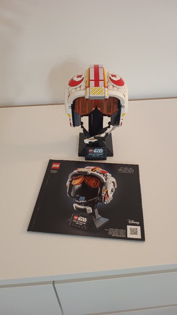 Lego 75327 Luke Skywalker Helmet, Ophalen, Star Wars, Lego, Inclusief instructies