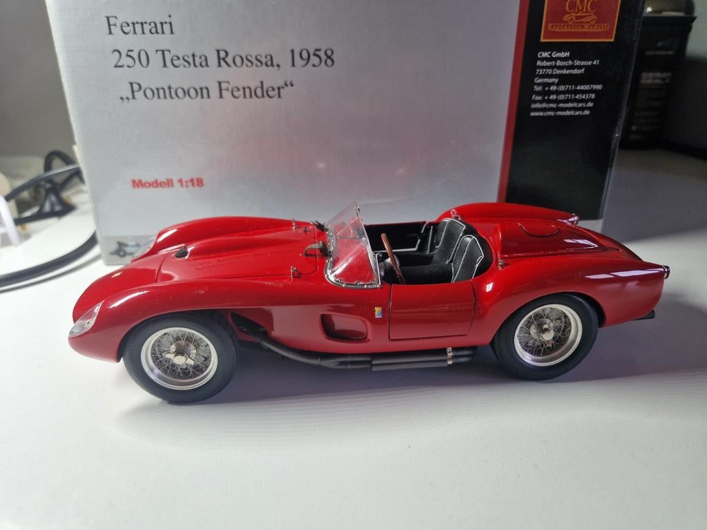Ferrari 250 Testarossa CMC, Ophalen of Verzenden, Zo goed als nieuw, Overige merken