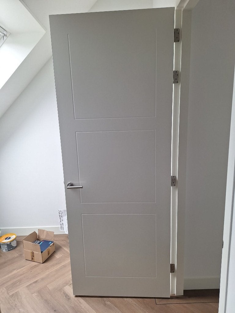 Theuma Lijndeur LS3 White EBC White Connection stomp (NIEUW), Ophalen, 80 tot 100 cm, Binnendeur, 200 tot 215 cm