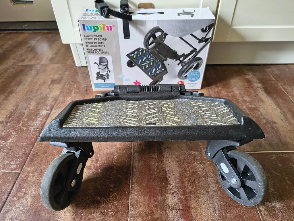 LUPILU - Meerijdplankje voor kinderwagens 100384725, Kinderen en Baby's, Kinderwagens en Combinaties, Ophalen, Zo goed als nieuw
