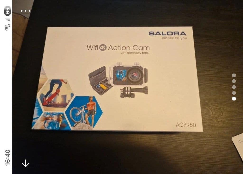 Salora action camera, Ophalen, Gebruikt, Overige merken