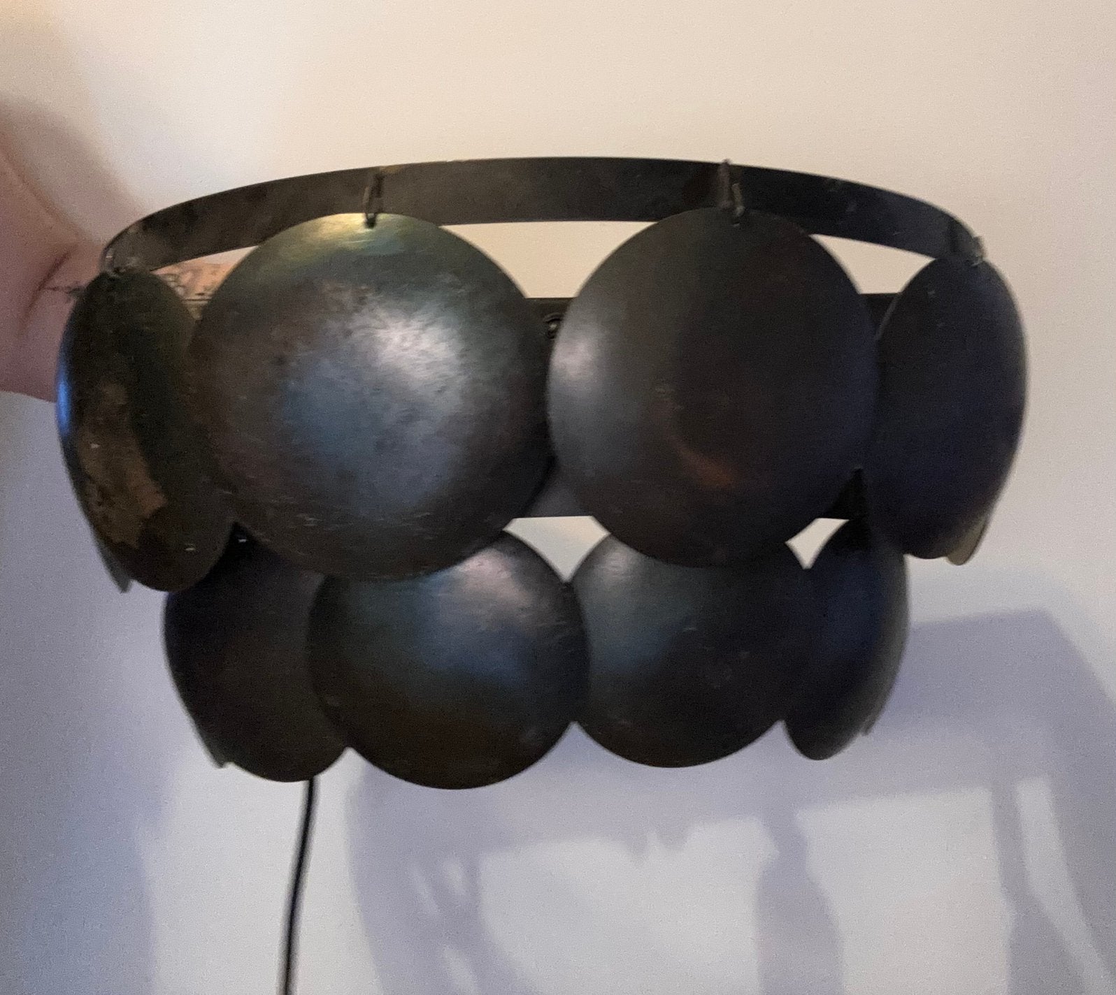 Wandlamp schijfjes, Huis en Inrichting, Ophalen, Zo goed als nieuw
