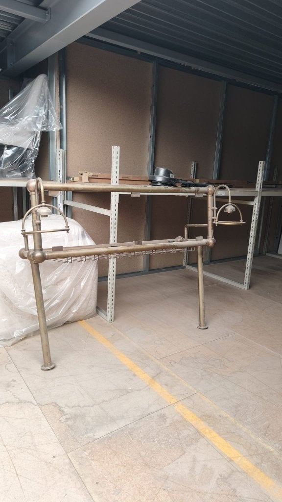 barbovenbouw – Antiek messing, Huis en Inrichting, Ophalen, Zo goed als nieuw