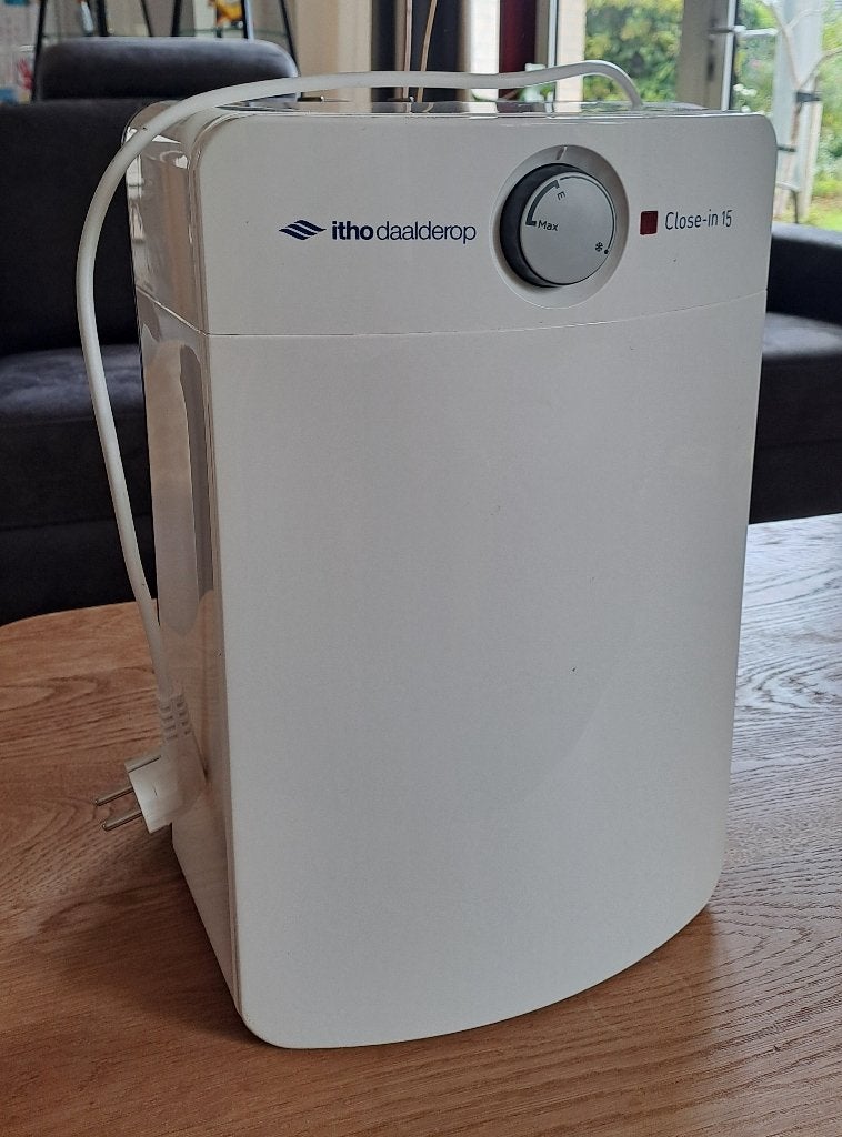 Itho Daalderop Close-in 15 Liter Boiler, Gebruikt, Aardgas, Minder dan 20 liter, 3 t/m 5 jaar oud