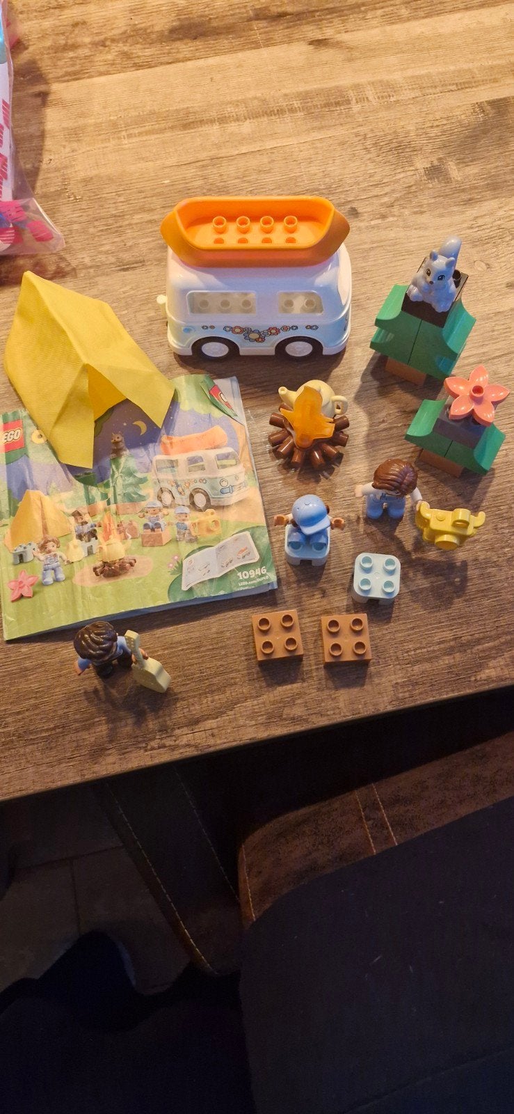 LEGO Duplo Campervan Avontuur (10946), Ophalen of Verzenden, Zo goed als nieuw, Overige merken