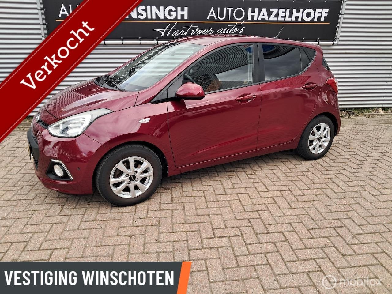 Hyundai i10 1.0i i-Motion Comfort Plus | Airco | LM Velgen |, Auto's, Voorwielaandrijving, Euro 5, Stof, Gebruikt