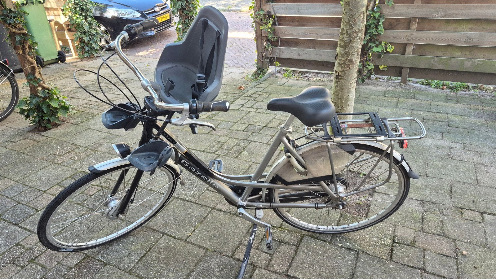 Damesfiets, Ophalen, Gebruikt, Versnellingen, 56 cm of meer