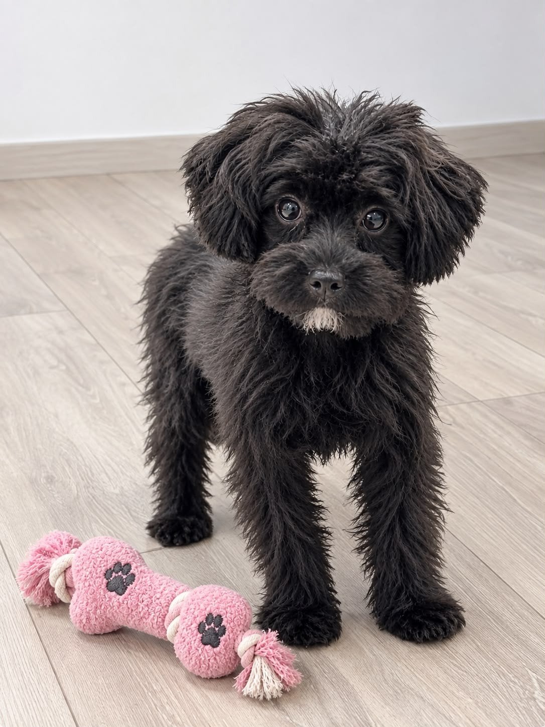 Matipoo pup ( Toypoedel x Maltezer), Dieren en Toebehoren, Honden | Niet-rashonden, 15 weken tot 1 jaar, Teef, Parvo, Eén hond