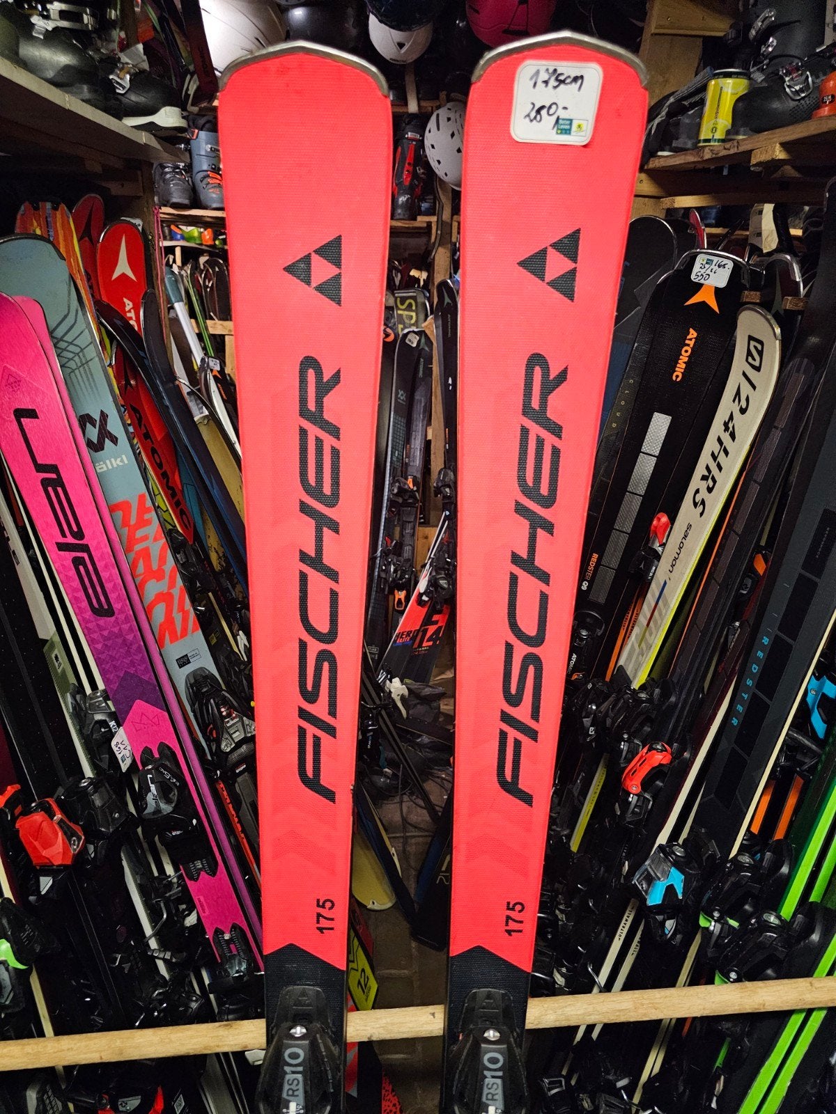 175 fischer the curve xtr als nieuw, Sport en Fitness, Skiën en Langlaufen, 160 tot 180 cm, Fischer, Ophalen of Verzenden, Zo goed als nieuw