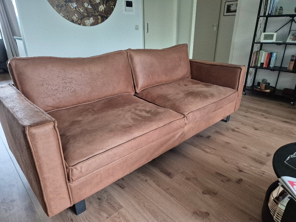 Bank. Gratis ophalen., Ophalen, Gebruikt, Tweepersoons, 75 tot 100 cm
