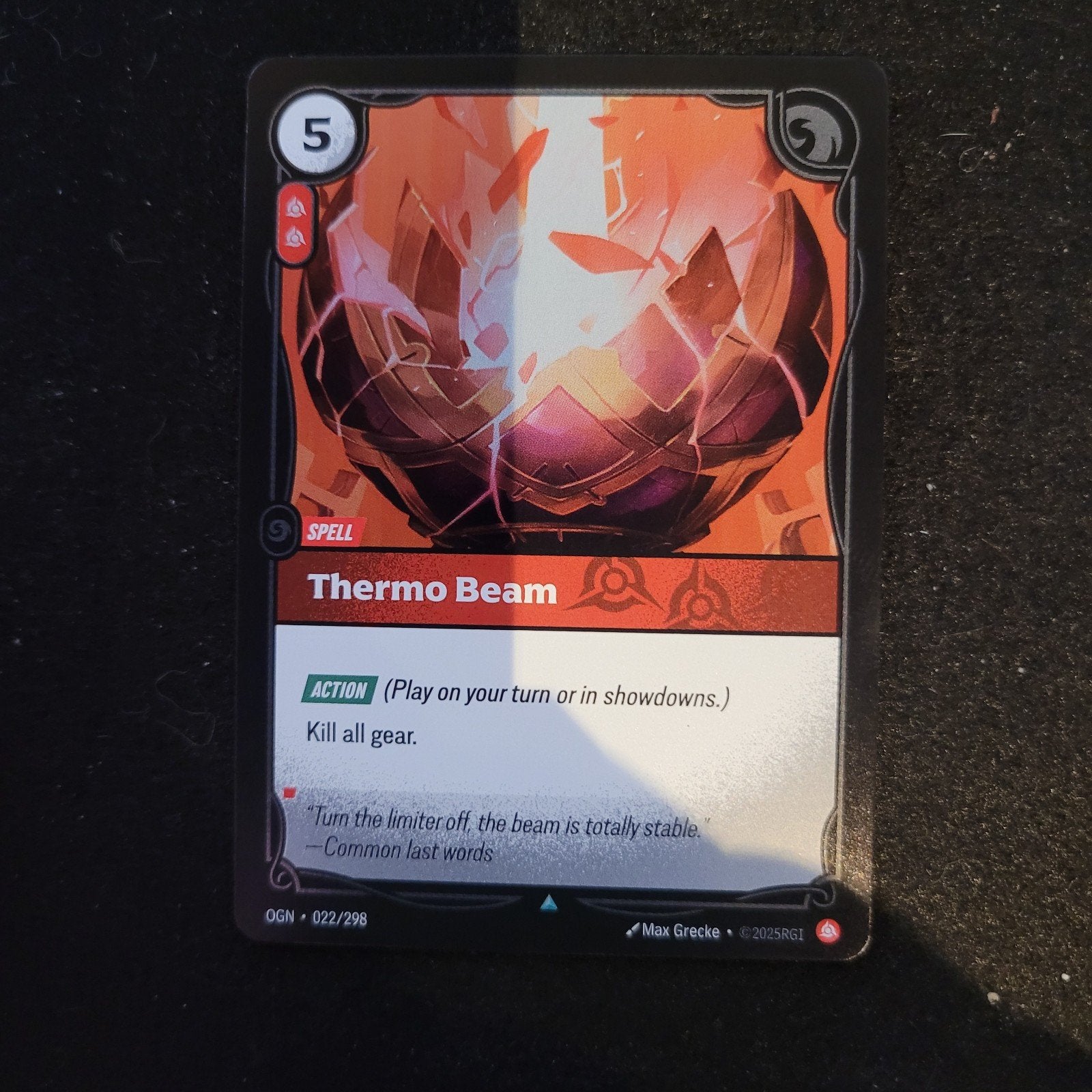 thermo beam (origins), Ophalen of Verzenden, Zo goed als nieuw