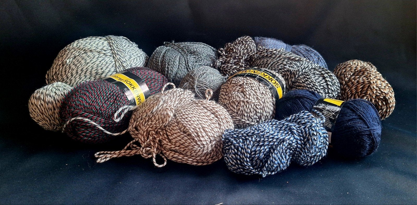 Diverse bollen sokkenwol - Noorse sokkenwol, Hobby en Vrije tijd, Breien en Haken, Ophalen of Verzenden, Nieuw, Breien, Wol of Garen