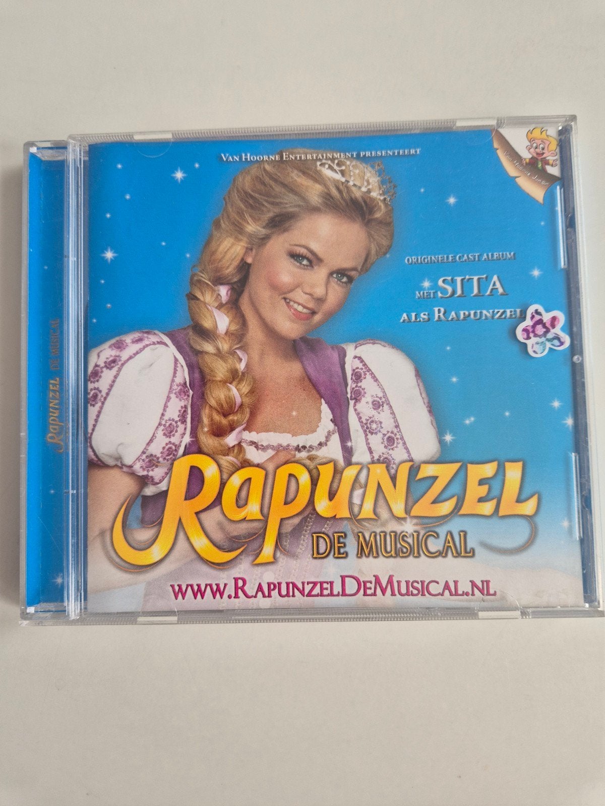 Rapunzel De Musical CD - Origineel Cast Album met Sita, Ophalen of Verzenden, Zo goed als nieuw, Muziek, 6 tot 9 jaar