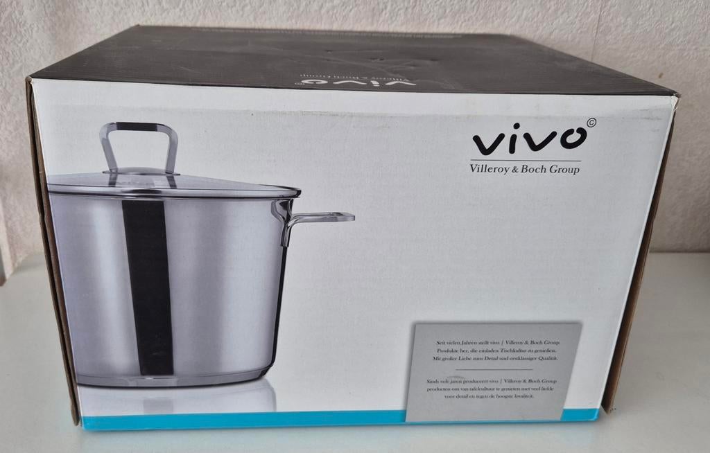 Vivo kookpan met deksel 24cm NIEUW, Ophalen, Nieuw