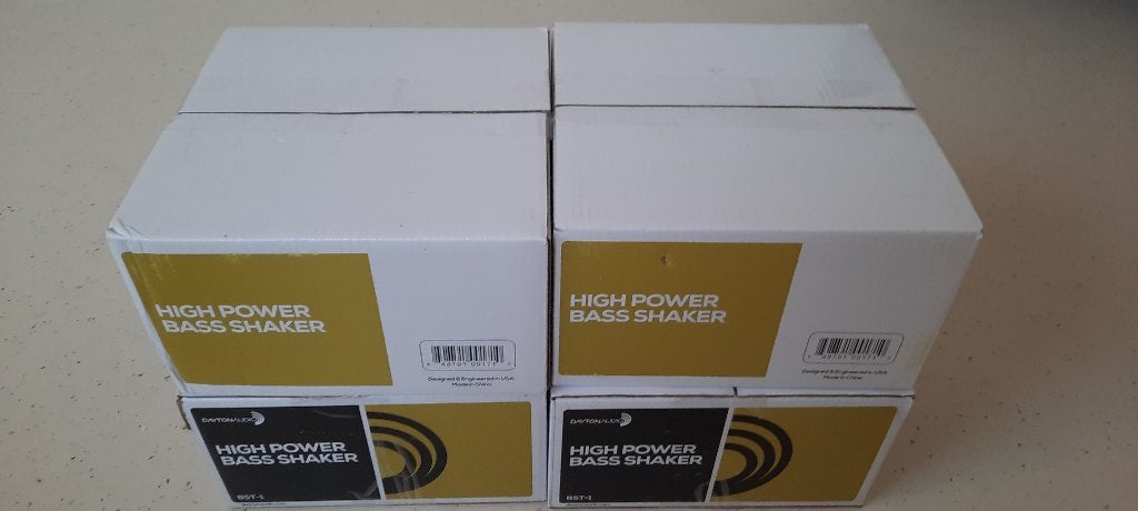 Dayton Audio BST-1 – Set van 4 – Nieuw met factuur, Overige merken, Overige typen, Nieuw, Ophalen of Verzenden