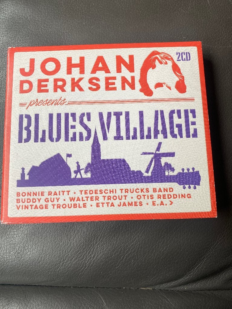 Johan Derksen presents Blues Village 2CD, Ophalen of Verzenden, Zo goed als nieuw, Verzamelalbum, Blues