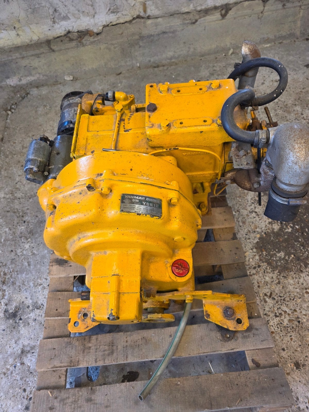 Yanmar Diesel YSE12 Scheepsmotor - Compleet met Bediening, Ophalen of Verzenden, Gebruikt, Motor en Techniek, Zeilboot of Motorboot