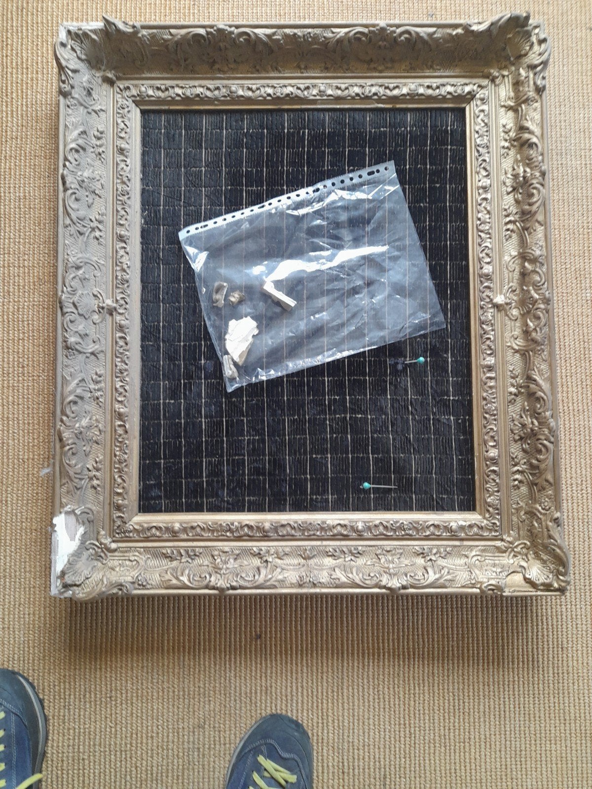 Antieke lijst met barokke versieringen, Antiek en Kunst, Ophalen of Verzenden