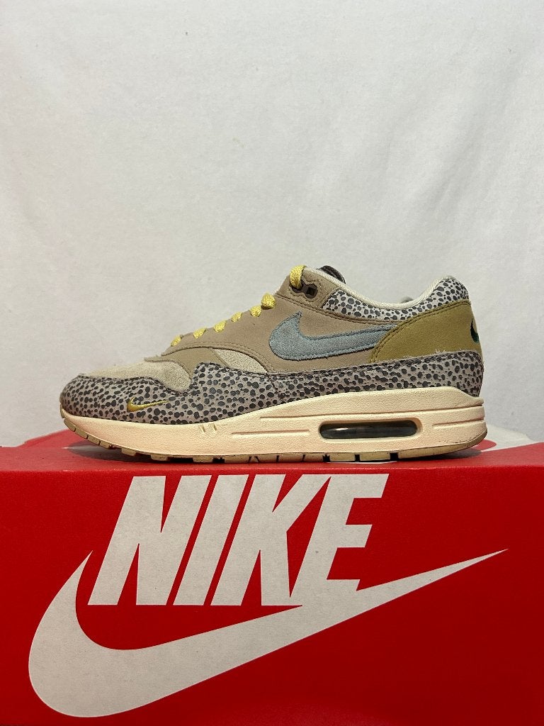 ALS NIEUW! Maat 42,5 - Nike Air Max 1 Safari Cobblestone